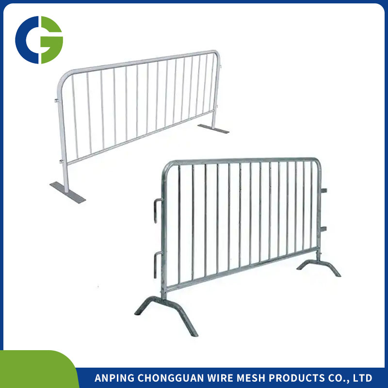 High Quality French Style Easily Assembled Crowd Control Barriers Traffic Barrier Temporary Fence Barrier Gate