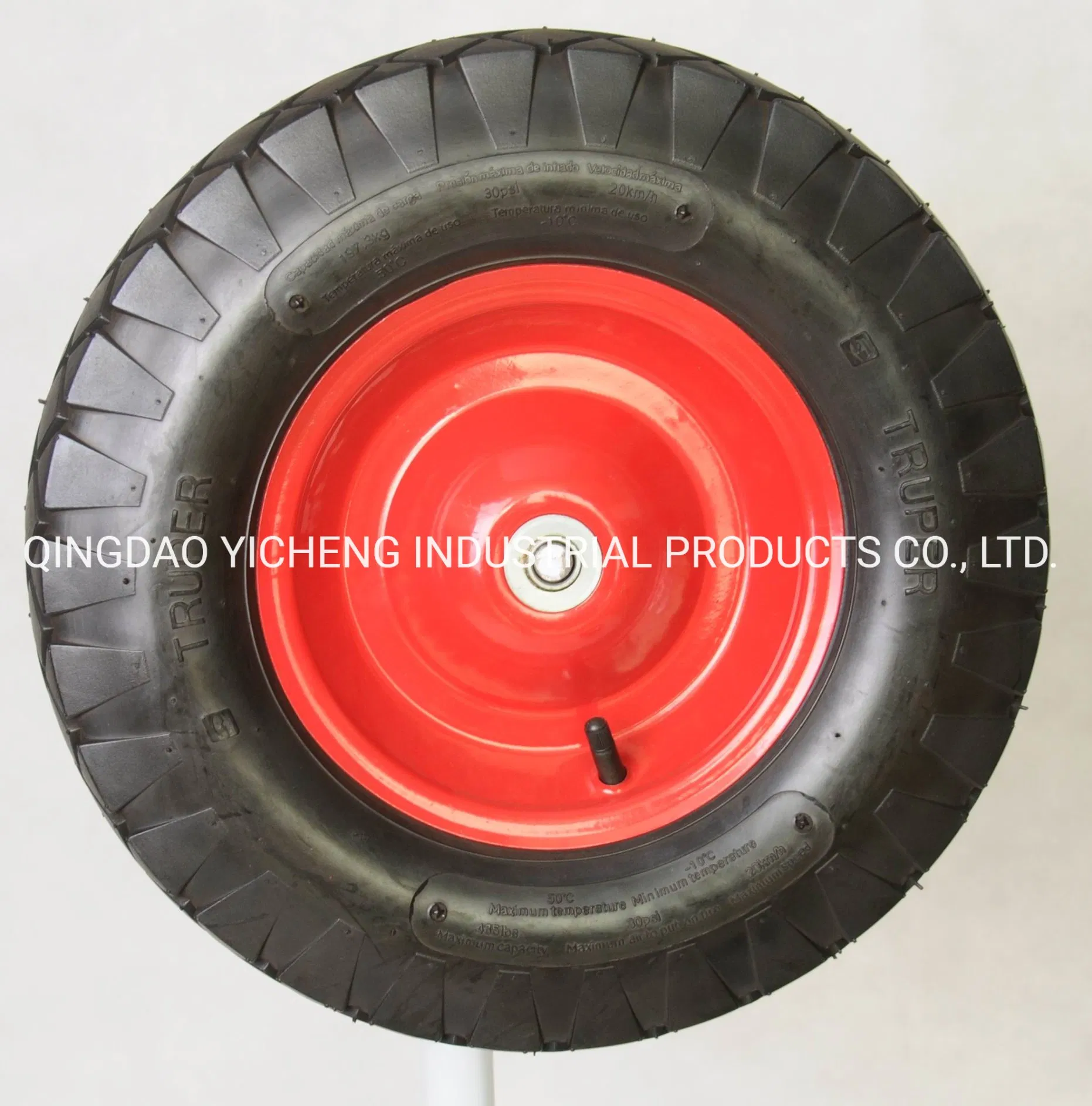 Square Pattern Wheelbarrow Wheel and PU Foam Wheel 16X4.00-8