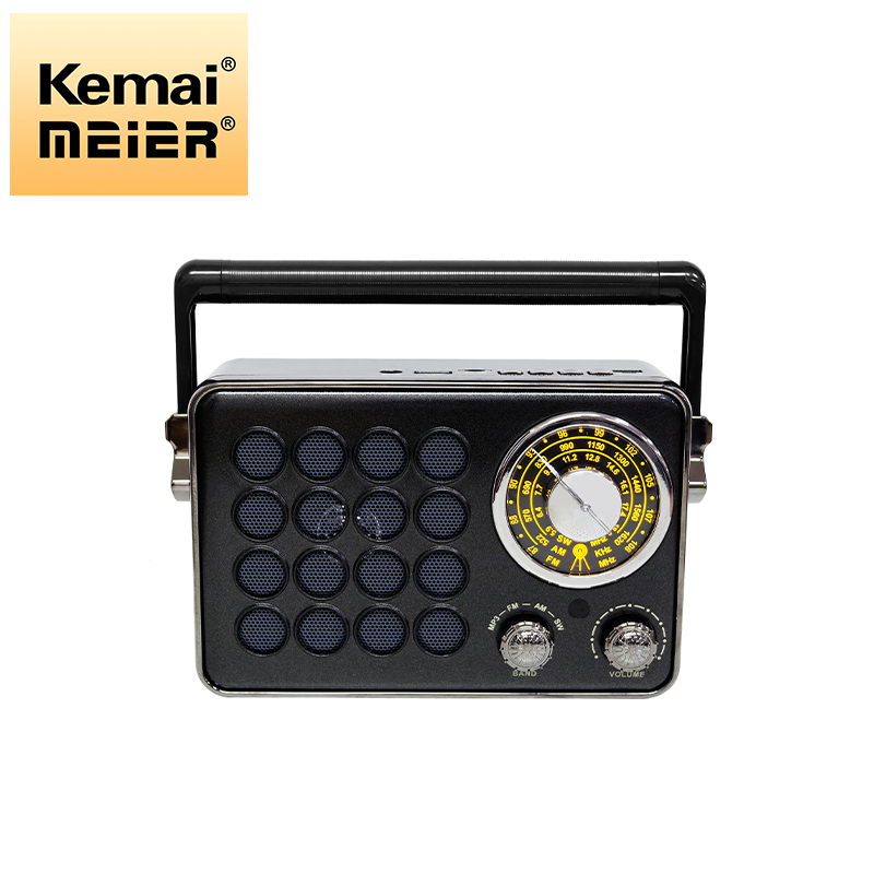 Portable Bluetooth Stereo Heavy Bass Wireless Low Speakers Support Auxiliary FM Radio