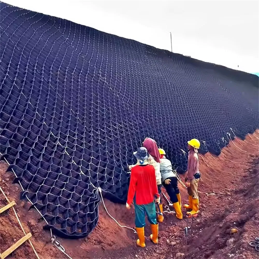 Heavy Duty Honeycomb Plastic Paver Ground Grid Grass PP Geocell Driveway