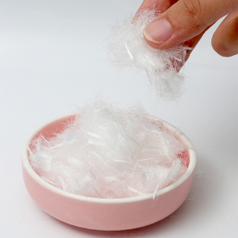 6mm Length Building Material PP/Polypropylene Fiber Short Cut Reinforced Concrete