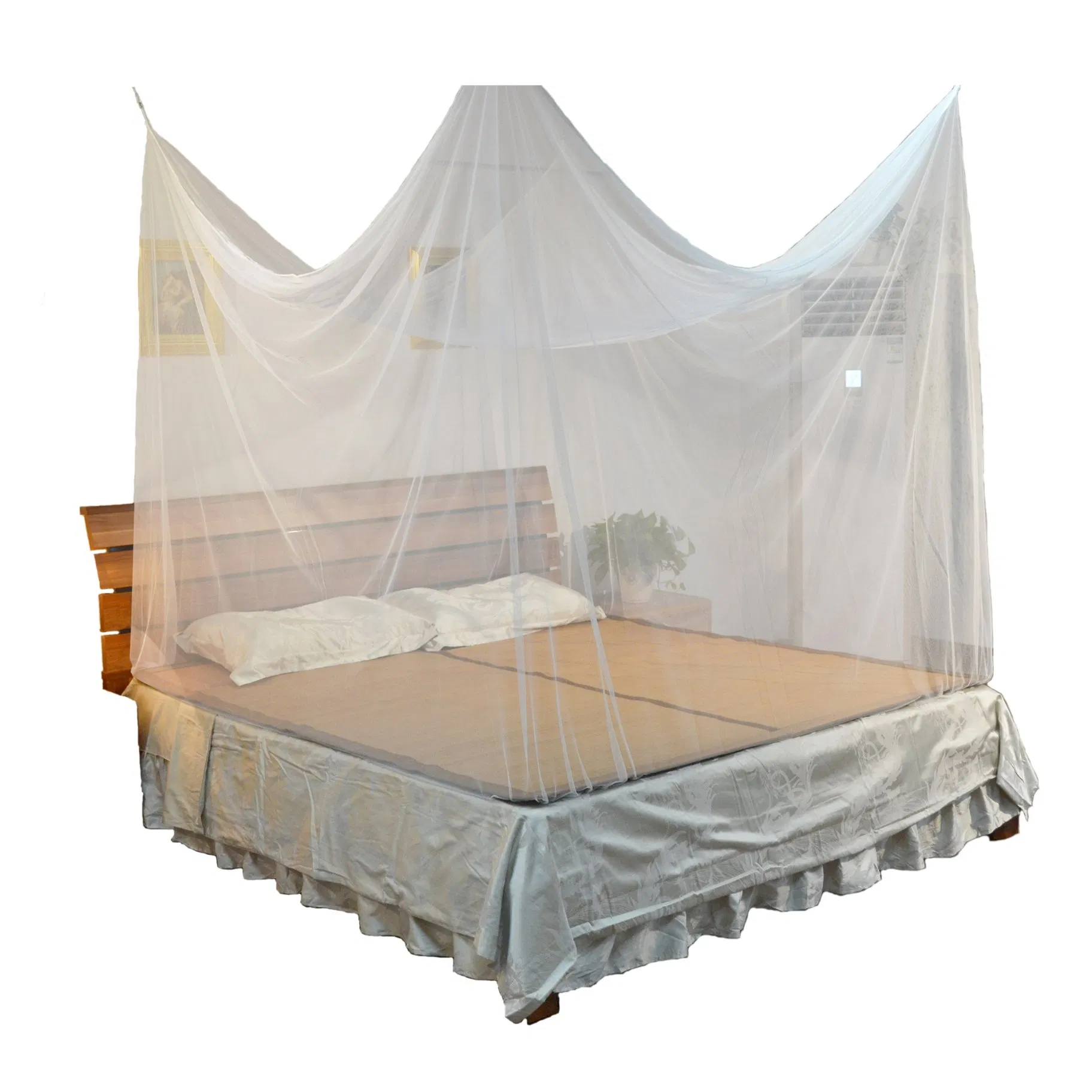 Rectangular Treated Mosquito Net for Double Bed