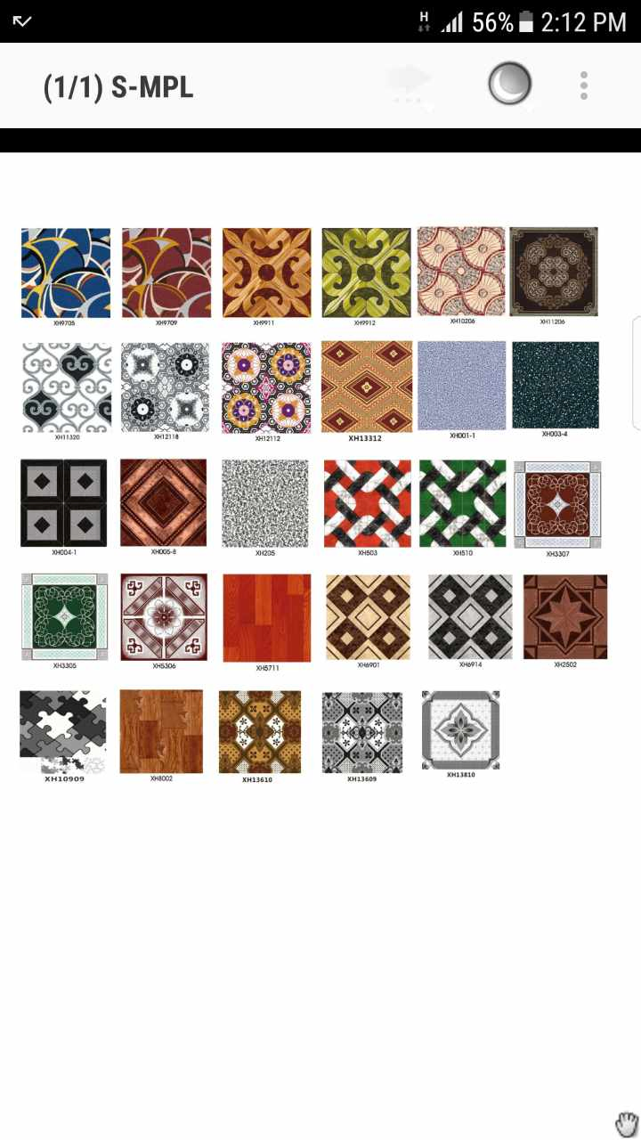 PVC Flooring Tile with Rolls