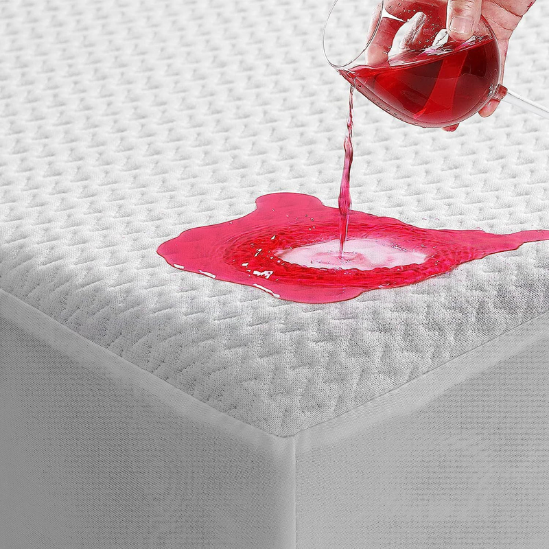 3D Air Fabric Waterproof Mattress Protector Pad Cooling Breathable Bed Mattress Cover