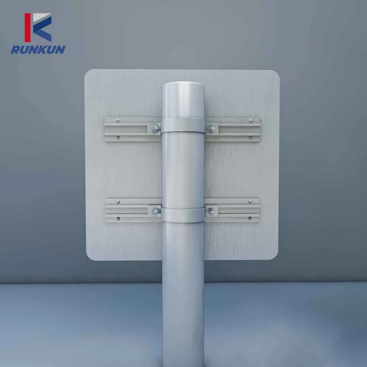 High Quality 6063 T5 Aluminum Extrusion Rail Sign Fixing Channel Aluminum Profile