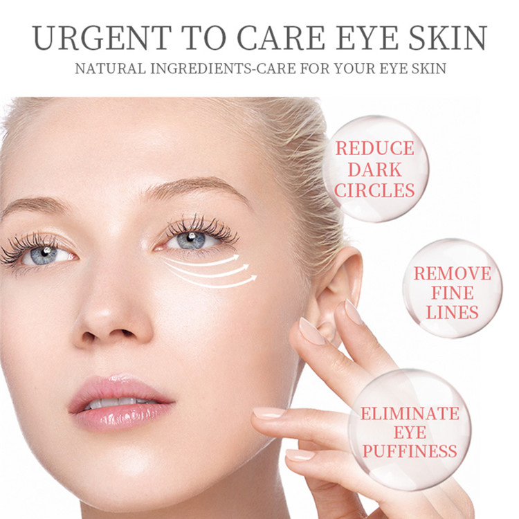 OEM ODM Anti-Wrinkle Moisturizer Firming Smoothing Custom Gel Eye Cream