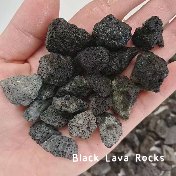 Aquarium Decorative Material Black Lava Rock