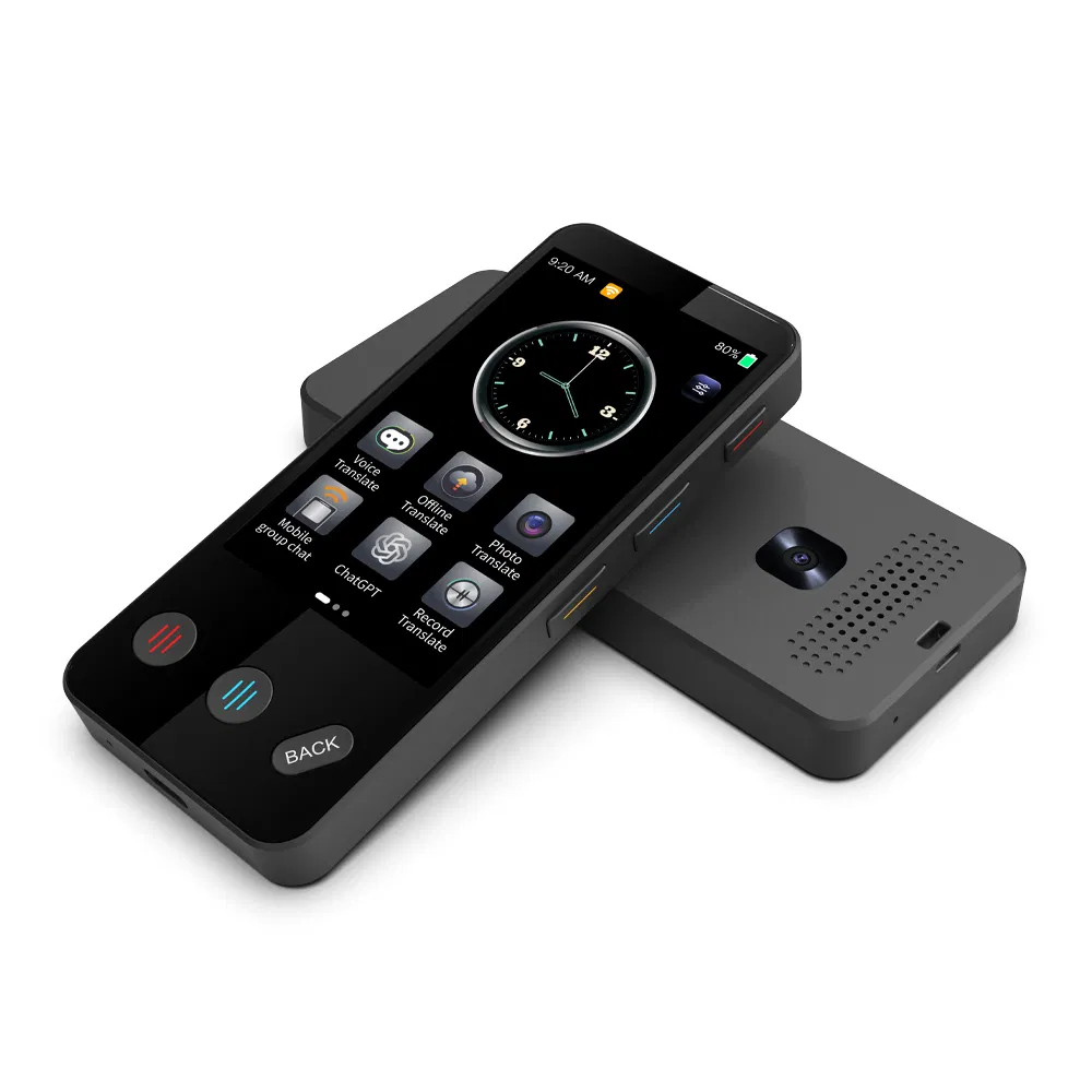 2025 High Accuracy Portable Voice F13 Translator Machine 139 Online Languages 19 Offline Dictionary Intelligent Translation Device