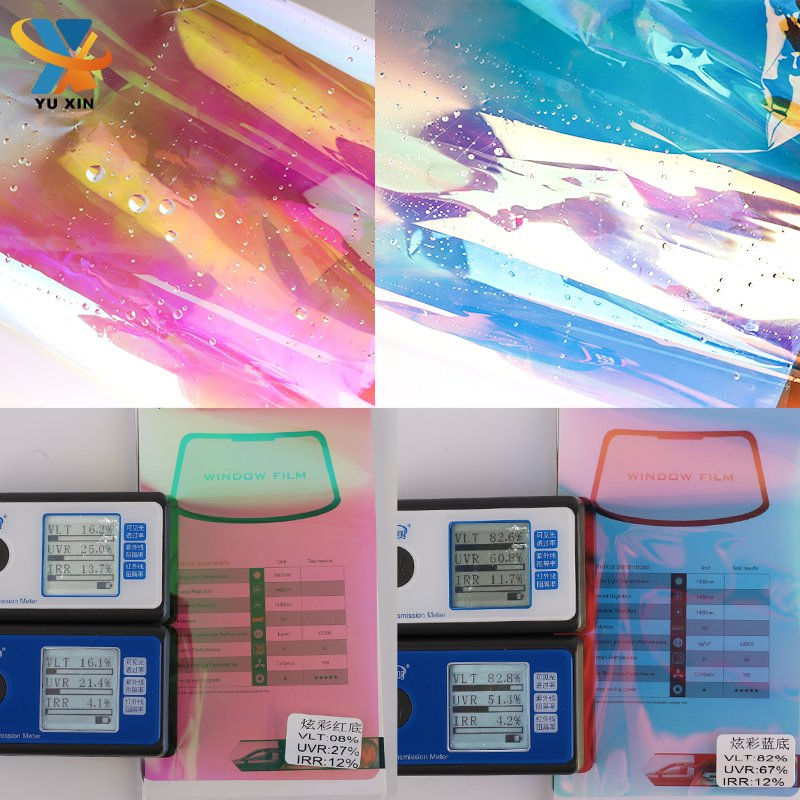 1.38X30m Dichroic Rainbow Film Dichroic Iridescent Window Film