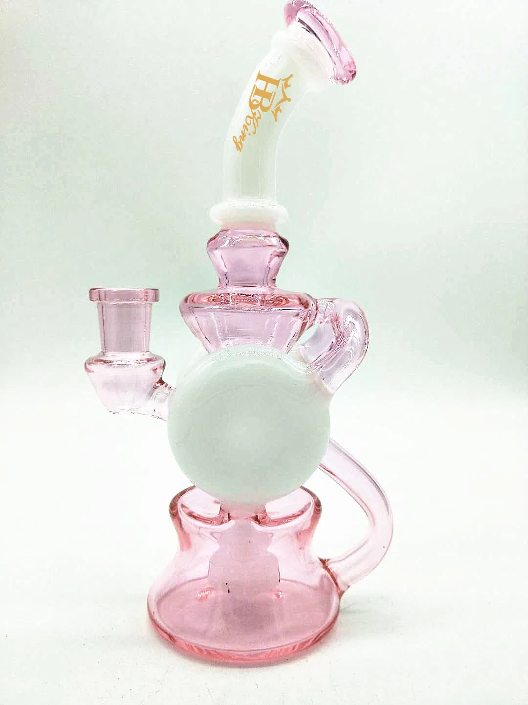 Colorful Small Recycler Glass Water Pipes for Wholesale, Glass Smoking Pipe