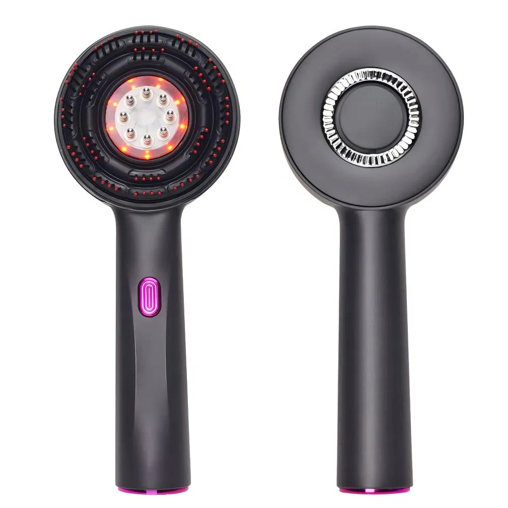 Electric Hair Oiling Applicator and Scalp Hair Comb Massager Brush Hair Growth Massager Color Packaging Can Be Customized
