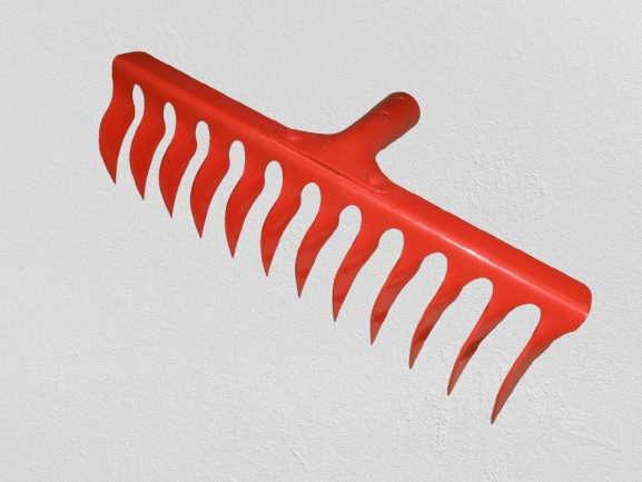 Rail Way Steel Rake Head Garden Tools