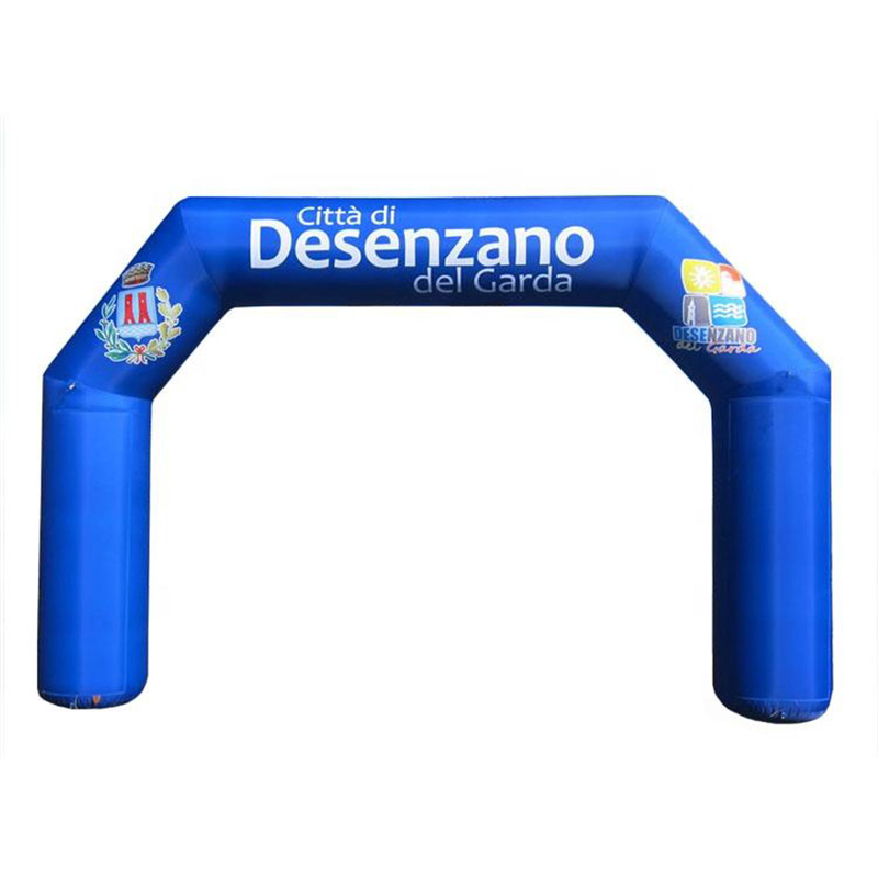Factory Customized Air Arch Sponsor Branding Start Finish Line Sports Advertising Inflatables