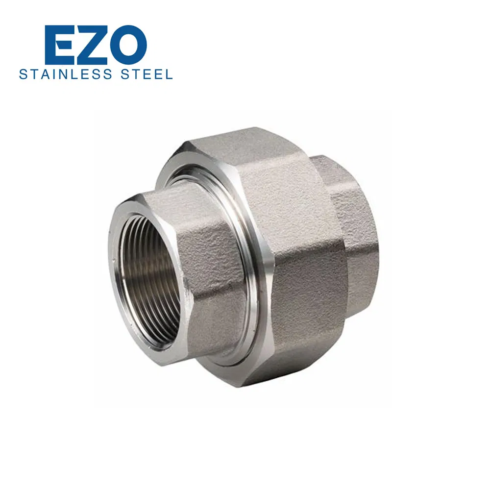 Stainless Steel Industrial High-Temperature M/F BSPT Thread Union for Pipeline