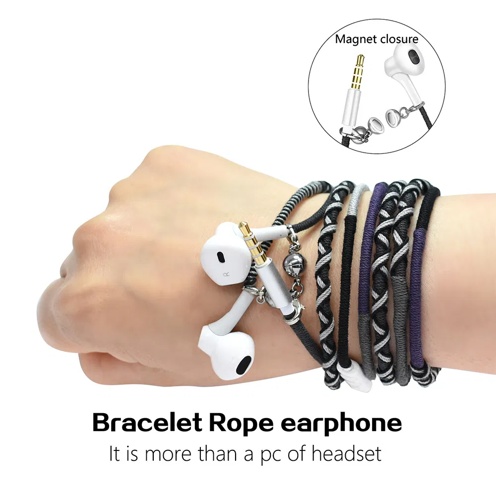 Проводные наушники-браслет Huanyu HY-166