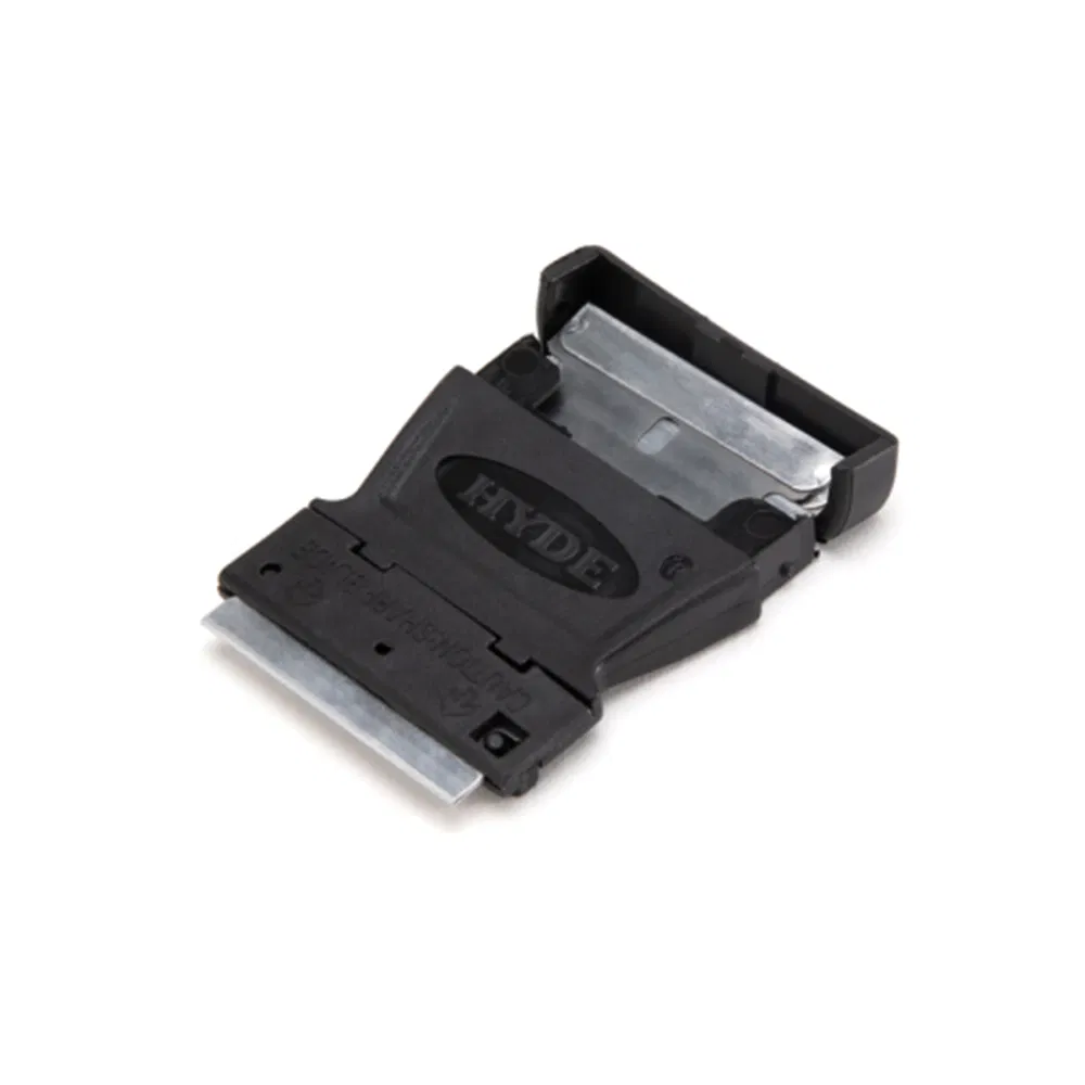 Mini Cleaning Scraper Plastic Razor Scraperwith Metal Blade