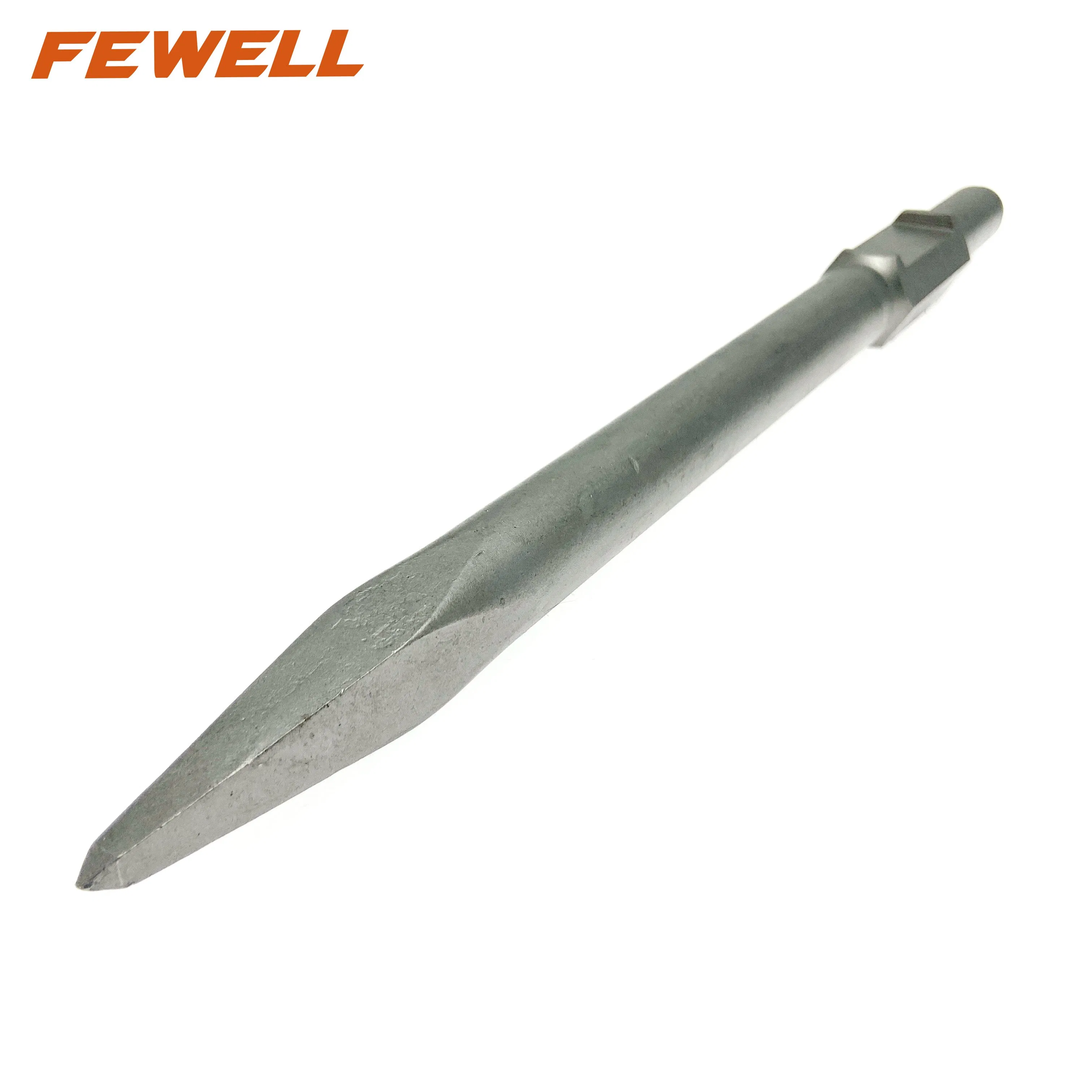 Долото зубило 30x410 мм для перфоратора по бетону и плитке