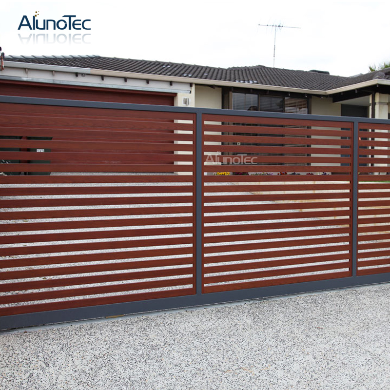Low Price Sliding Decorative Metal Fence Panels