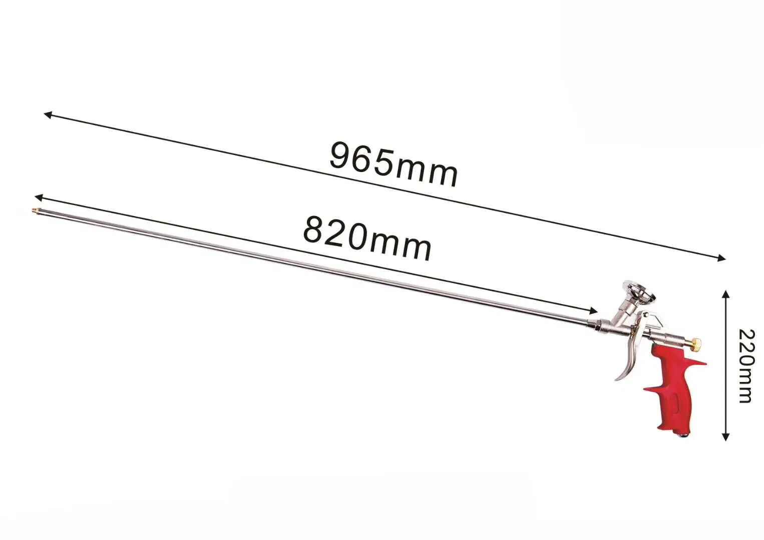 48inches Foam Gun Long Gun Can Foam Insulation Applicator Spray Gun