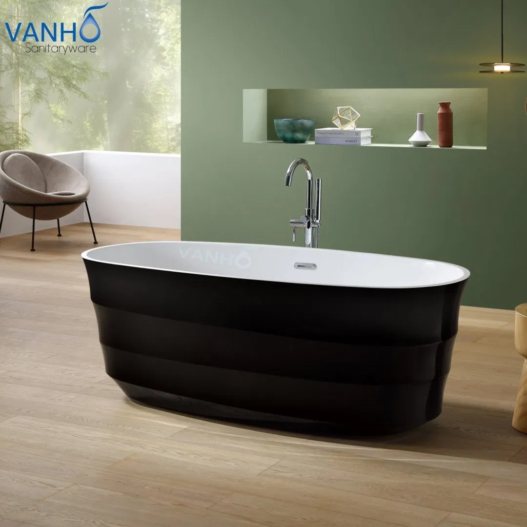 Акриловая ванна Vanho AT-203, отдельностоящая, белая