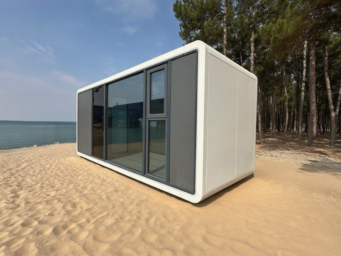 Sustainable Aluminum Capsule Bedroom Design for Eco-Conscious Buyers