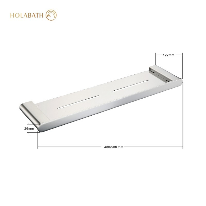 Industrial Pipe Stainless Steel Storage Rack Vintage Style Bathroom Wall Mounted Hardware