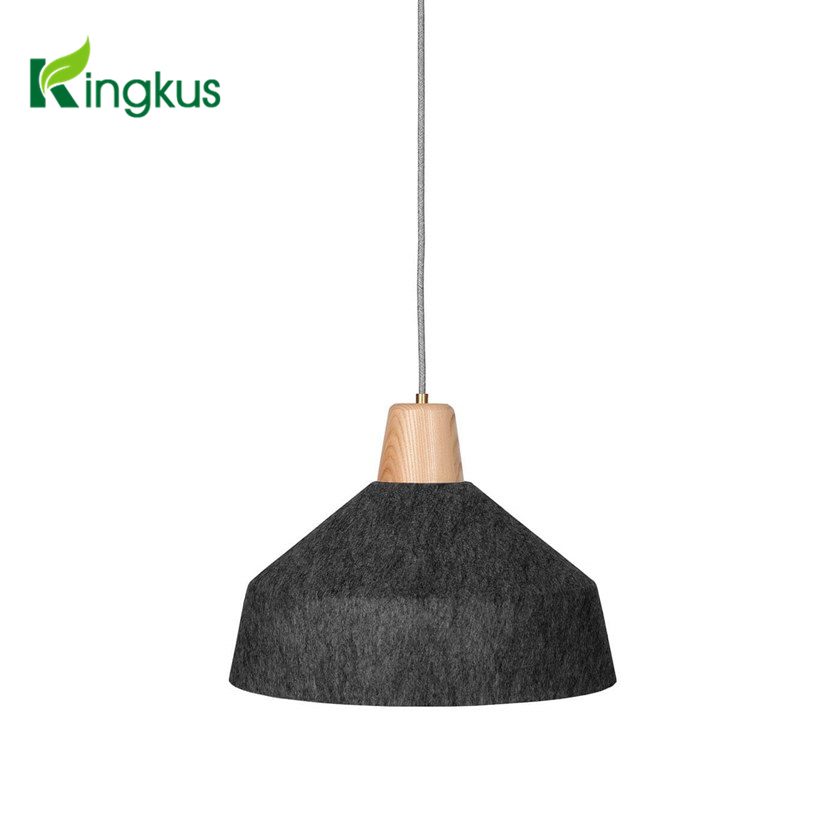 2020 Hot Sale Polyester Fiber Acoustic Pendant Light Hanging Lamp