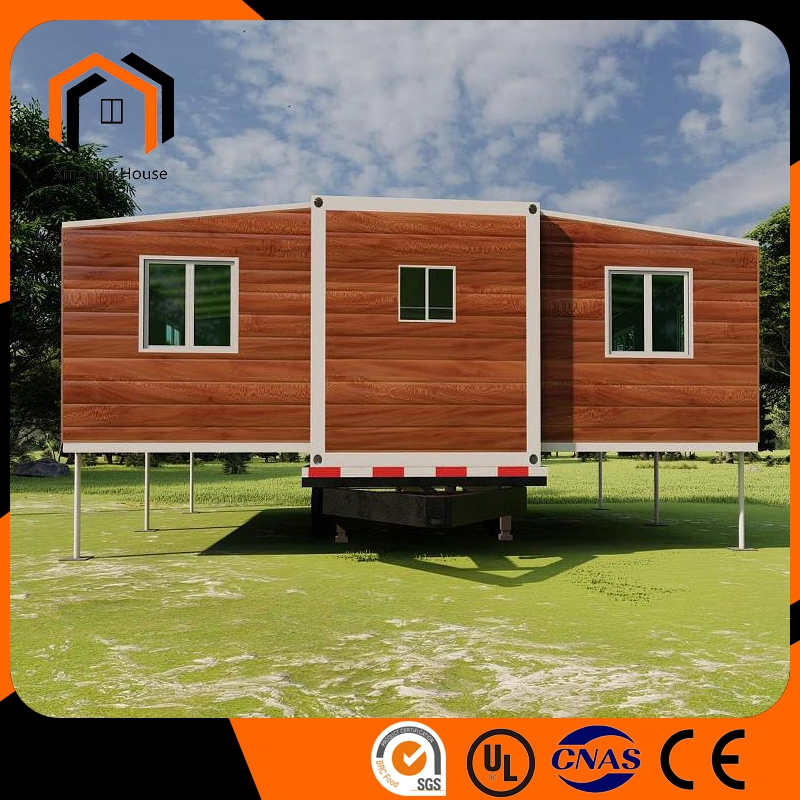 Factory Galvanlized Steel Frame Customized Tiny House Modular Prefabricated Home Trailer Container