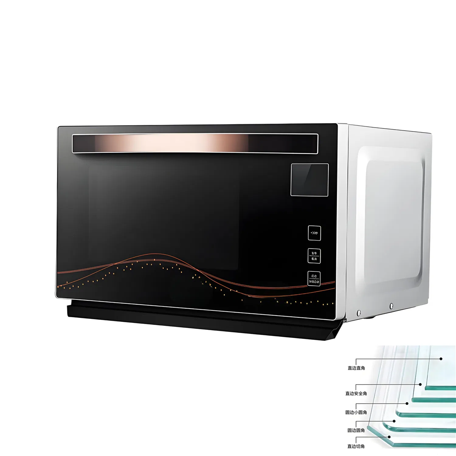 Microwave Oven Door Safety Tempered Glass Manufacturer