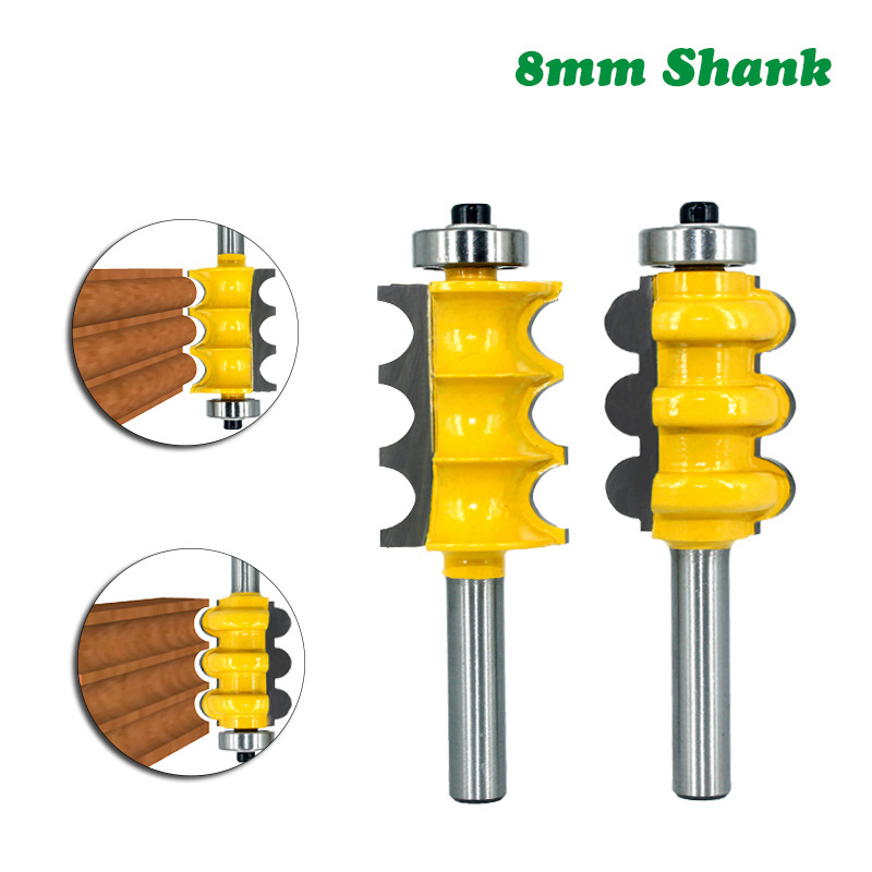 Набор фрез для дверей и фасадов, 2 шт.