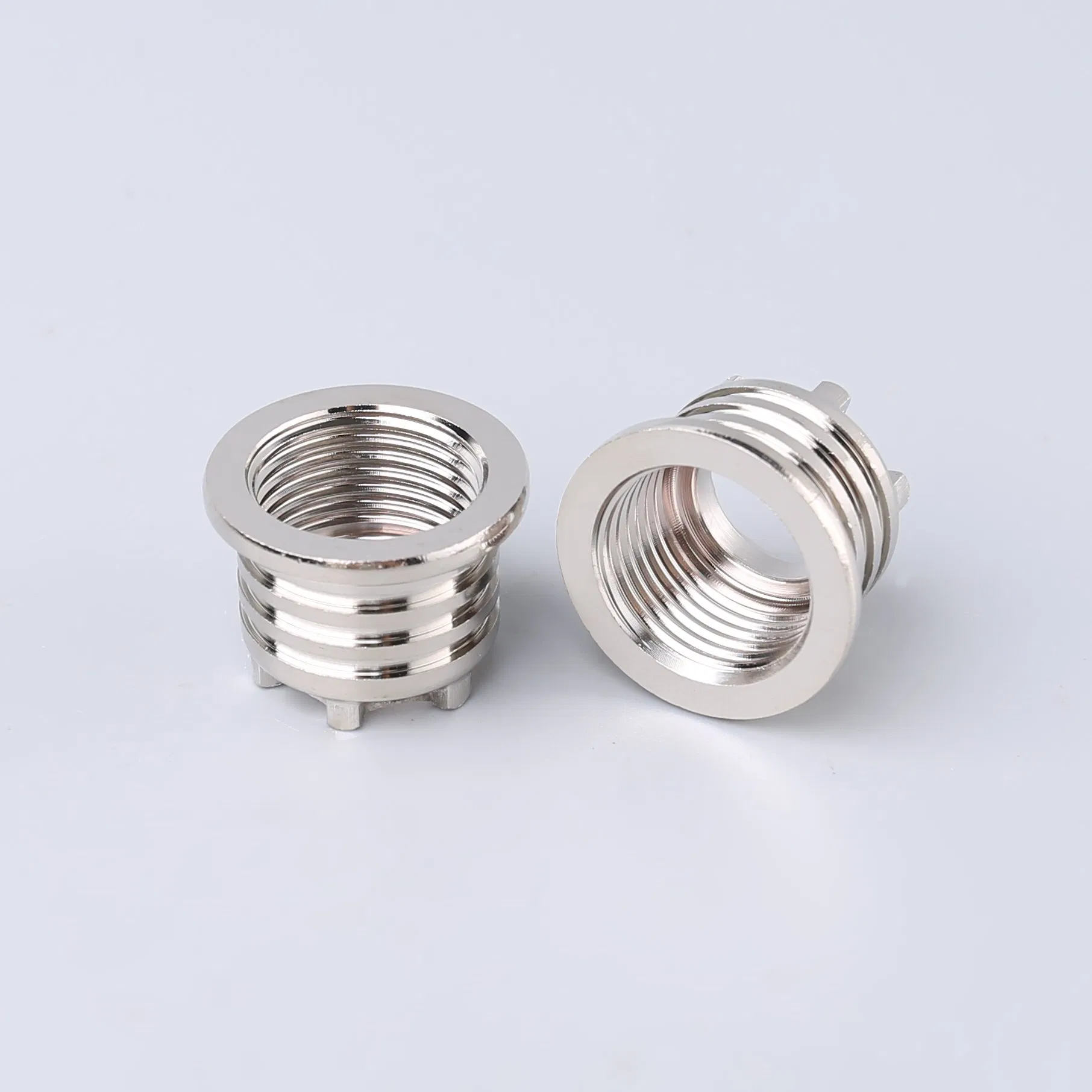 Plumbing Fitting Nipple High Quality All Types Raw Material PPR Bend Fittings SUS Threaded Insert Nut for Plastic Insert Fitting Male Union