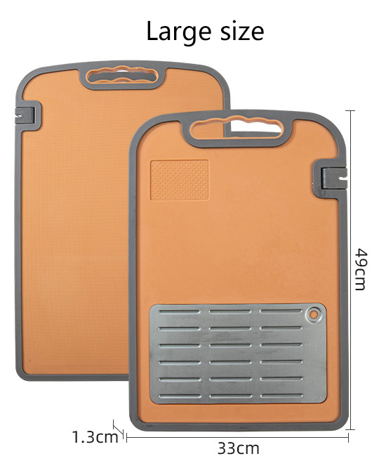Cutting Board Removable Multi-Functional Double-Sided Cutting Board Food Grade Household Fruit Chopping Board Wholesale