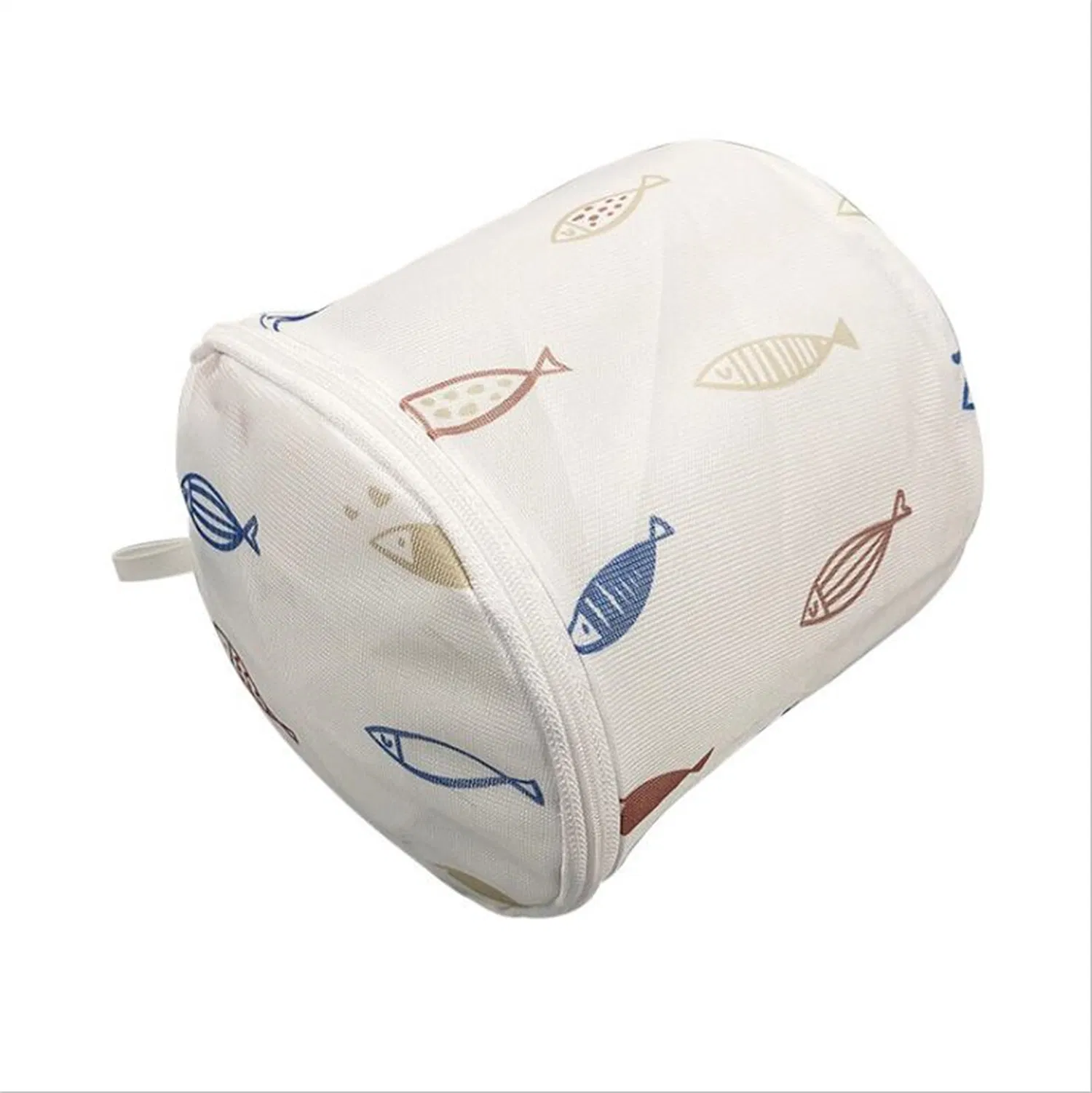 Printed Design Zipper Lock Mesh Laundry Bags