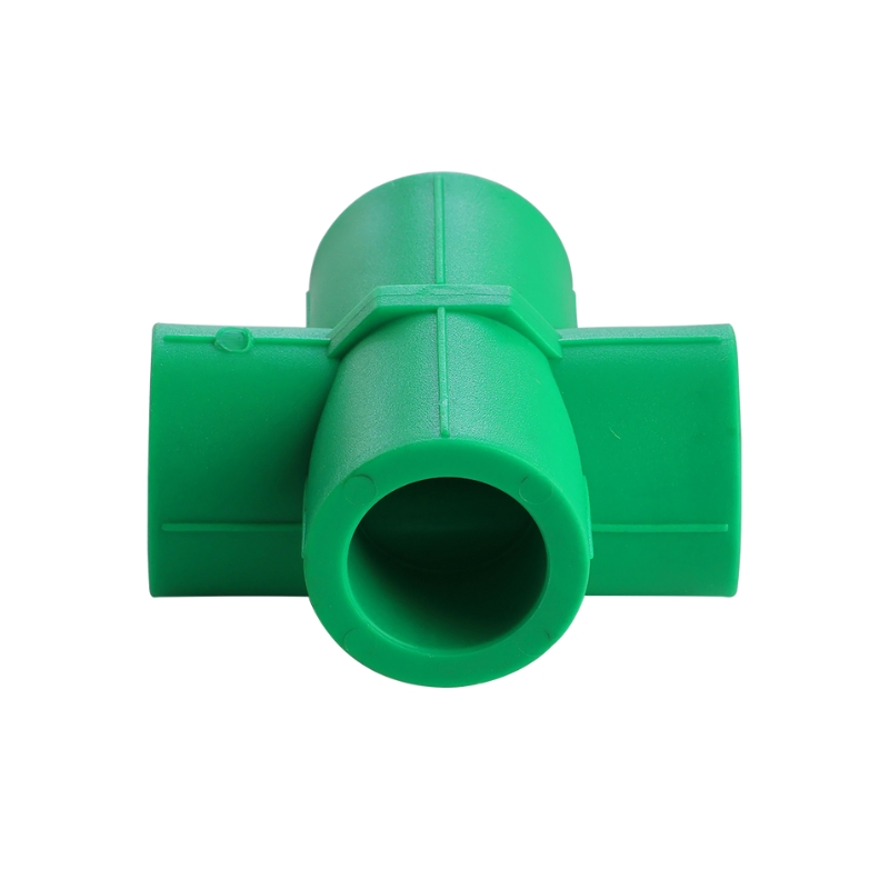High Quality Pn16 Pipe Fittings with Smooth Surface Plumbing Fitting PPR Corss for Water Application