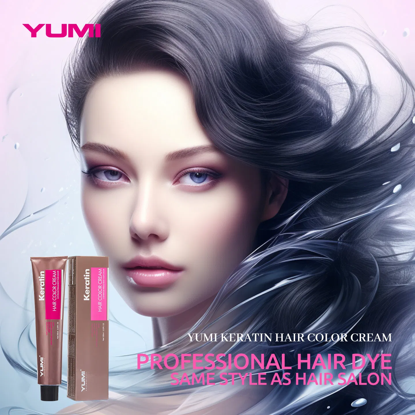 OEM/ODM No Lrritation Permanent Long-Lasting Professional Hair Color