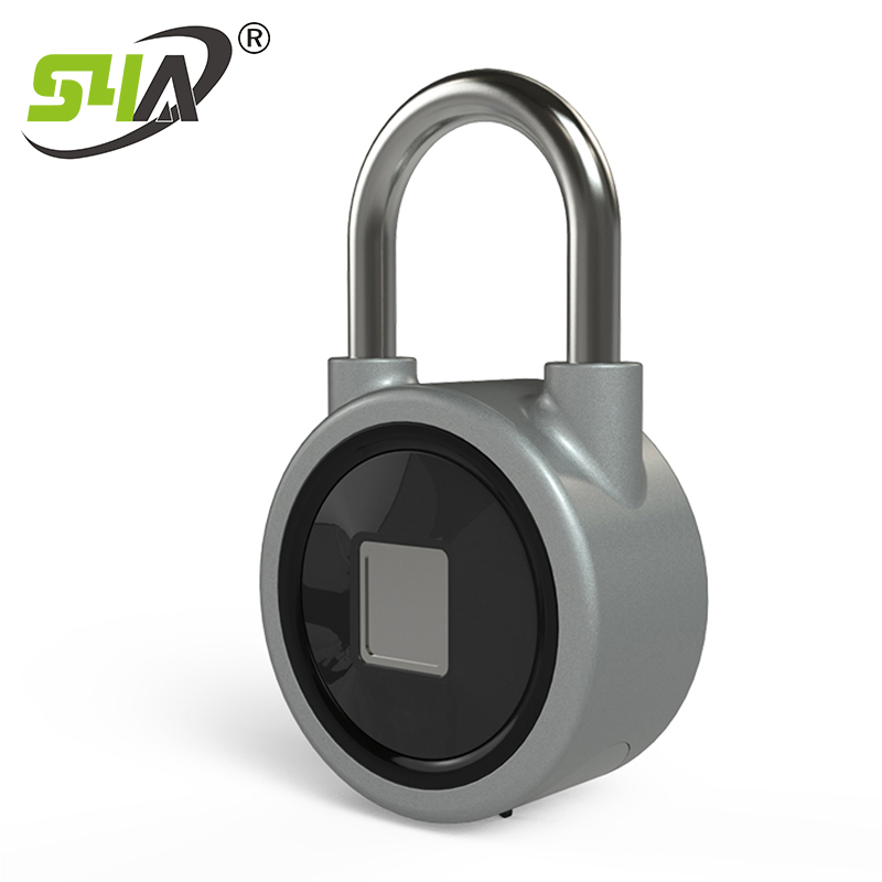 Ilock Fingerprint Bluetooth Padlock with Mobile Phone APP Unlock Electronic Padlock Bicycle Padlock