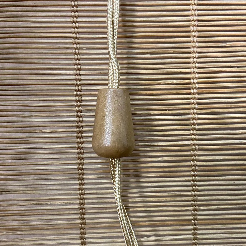 1.3mm Matchsticks Light Brown Bamboo Blind for Outdoor Use