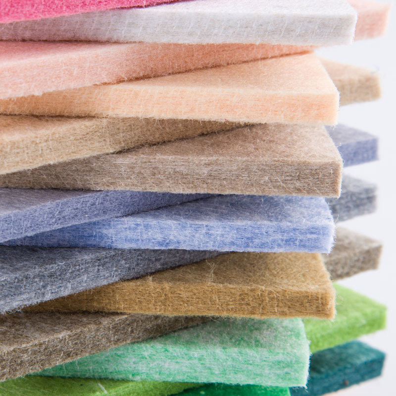 Luxury Hexagon Home Decorative MDF Polyester Acoustic Panel