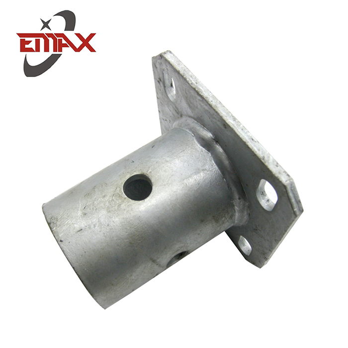 Оцинкованное основание для крепежа лестниц и заборов