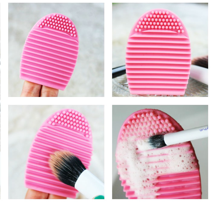 Makeup Brush Silicone Cleaner Brushegg Silicone Washing Tools
