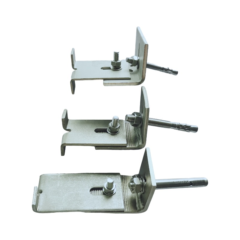 Stainless Steel up and Down L Marble Angle Bracket Stone Cladding System