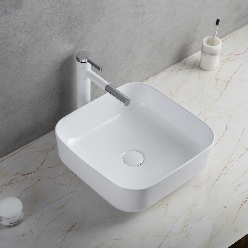 Modern Lavabo Counter Top Sink Porcelain Art Basins Ceramic Wash Basin Sanitary Ware Bathroom Basin Sink