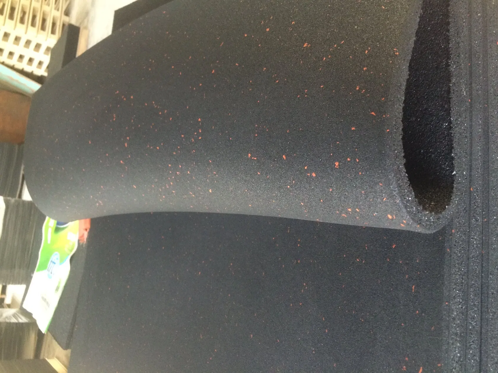 Anti Vibration Noise Absorber EPDM DOT Rubber Mats Flooring for Gym/Shooting Range