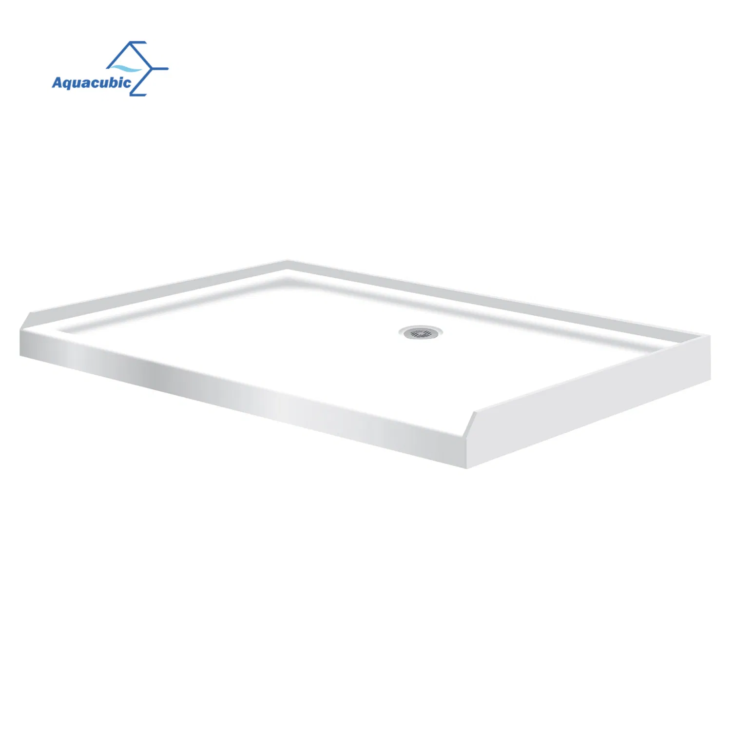 Bathroom Accessories Non-Slip Restroom Shower Trays Flat Bathroom Pan