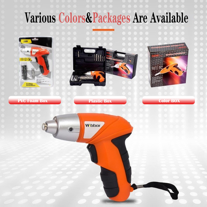 Portable Multi Functional Screwdriver, Cordless Drill