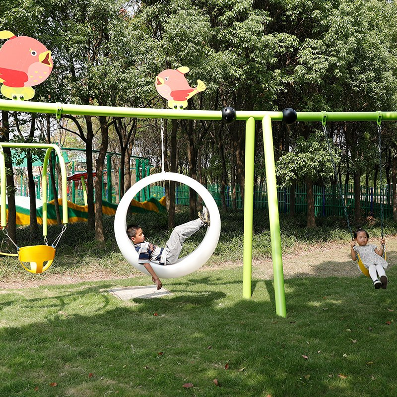 Amusement Park Children Outdoor Swing Playground Equipment