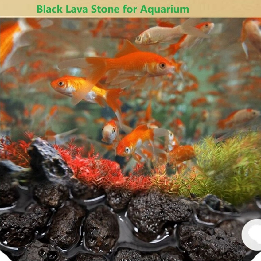 Black Various Sizes Natural Basalt Volcanic Lava Rock Landscaping Lava Rock Slabs