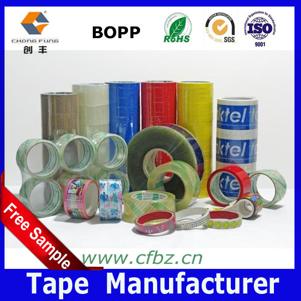 (ISO9001. SGS) Transparent Water Based Acrylic BOPP Adhesive Cellotape