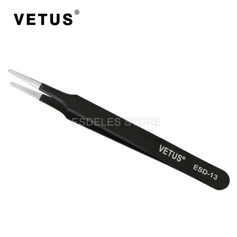 ESD Vetus Tweezer Antistatic ESD13 Tweezers for Workshop