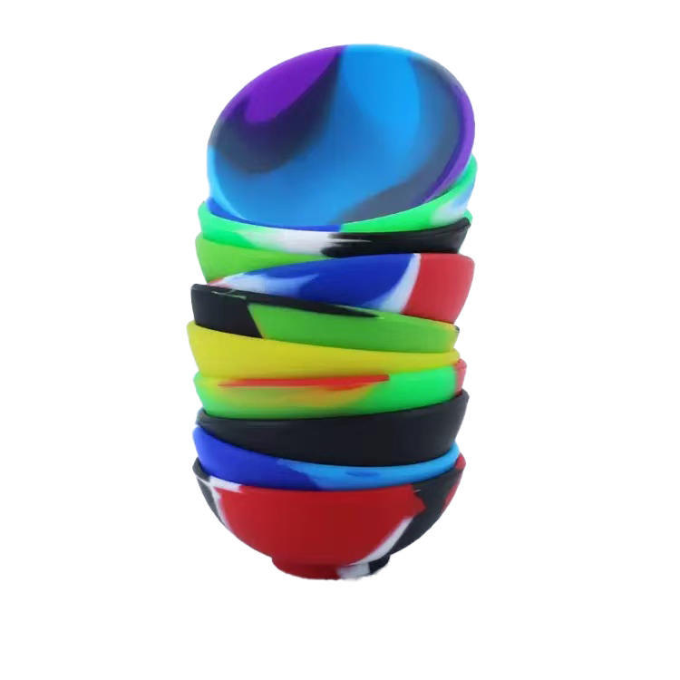 Multiple Color Small Capacity Storage Container Household Silicone Bowl